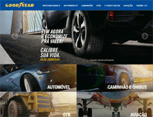 Tablet Screenshot of goodyear.com.br