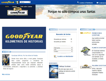 Tablet Screenshot of goodyear.com.mx
